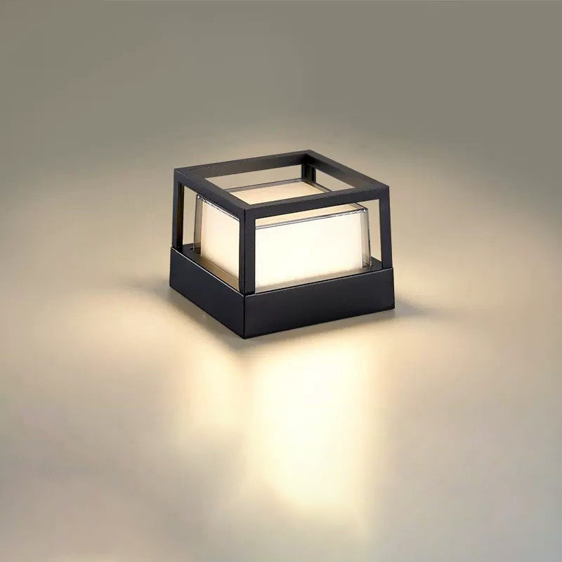 Industrial Waterproof Aluminum Cylinder LED Landscape Lawn Light