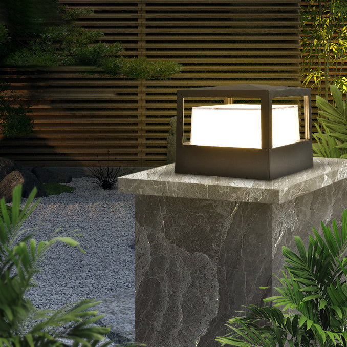 Industrial Waterproof Aluminum Cylinder LED Landscape Lawn Light