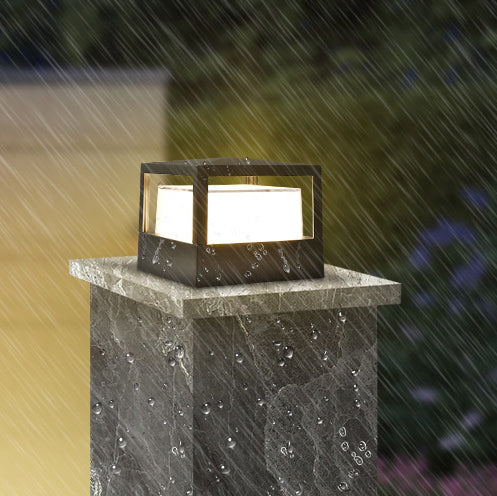 Industrial Waterproof Aluminum Cylinder LED Landscape Lawn Light