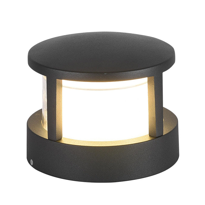 Industrial Waterproof Aluminum Cylinder LED Landscape Lawn Light