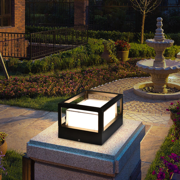 Industrial Waterproof Aluminum Cylinder LED Landscape Lawn Light