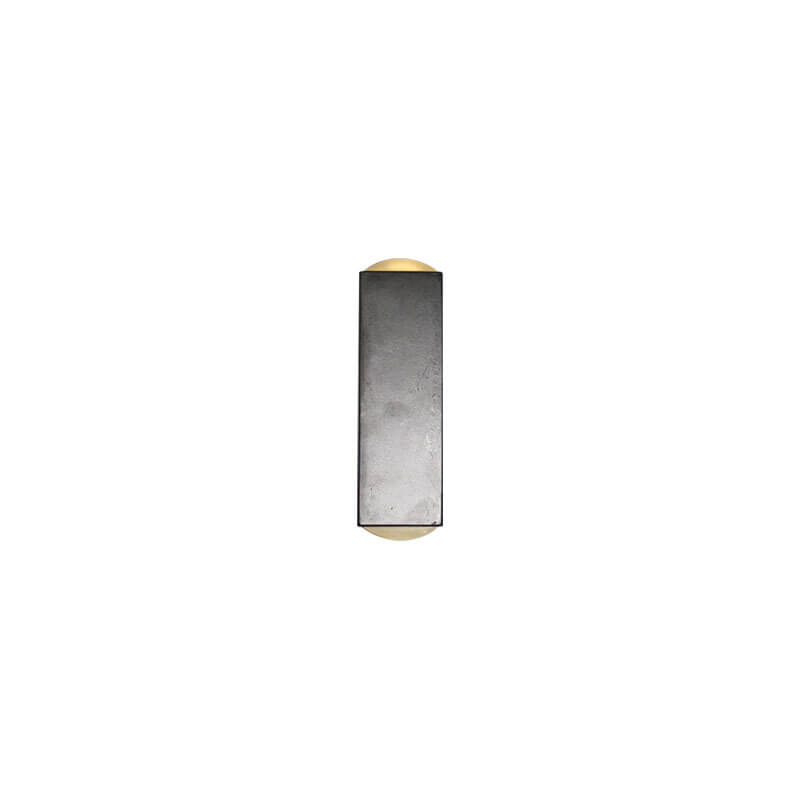 Modern Minimalist Aluminum Rectangular LED Outdoor Wall Sconce for Patio Lighting