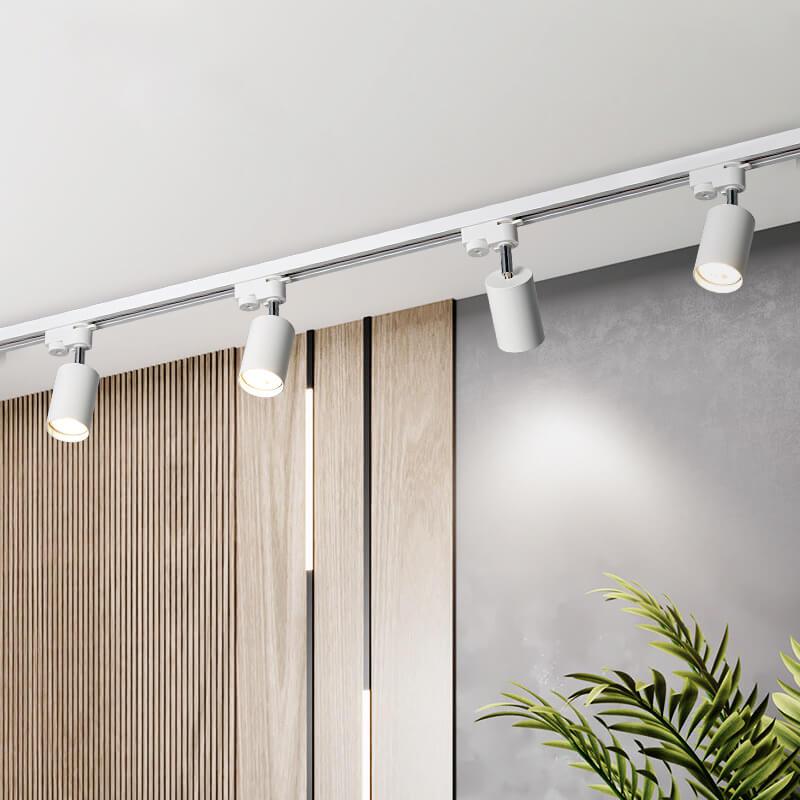 Modern Tubular Track Lighting 3/4/5-Light LED Flush Mount Ceiling Fixture