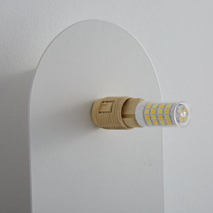 Nordic Minimalist Glass Ring Wall Sconce – Single-Light Modern Lamp