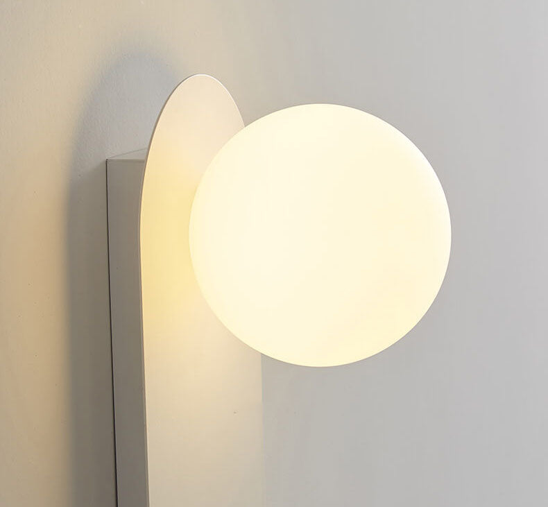 Nordic Minimalist Glass Ring Wall Sconce – Single-Light Modern Lamp