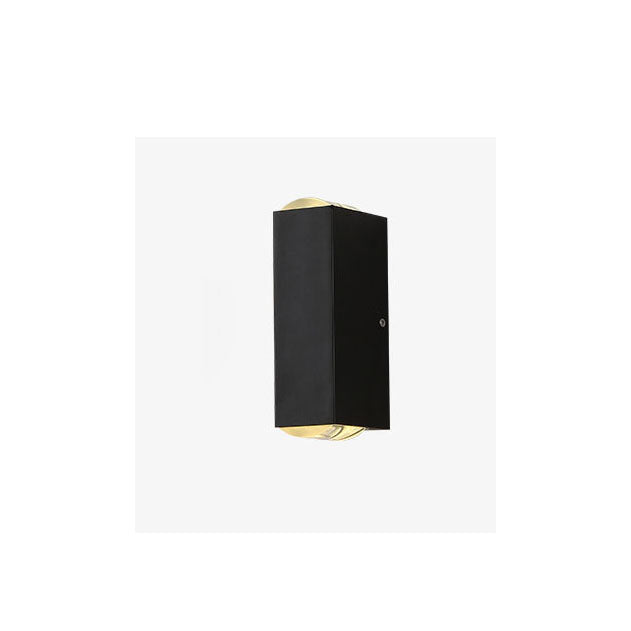 Modern Minimalist Aluminum Rectangular LED Outdoor Wall Sconce for Patio Lighting