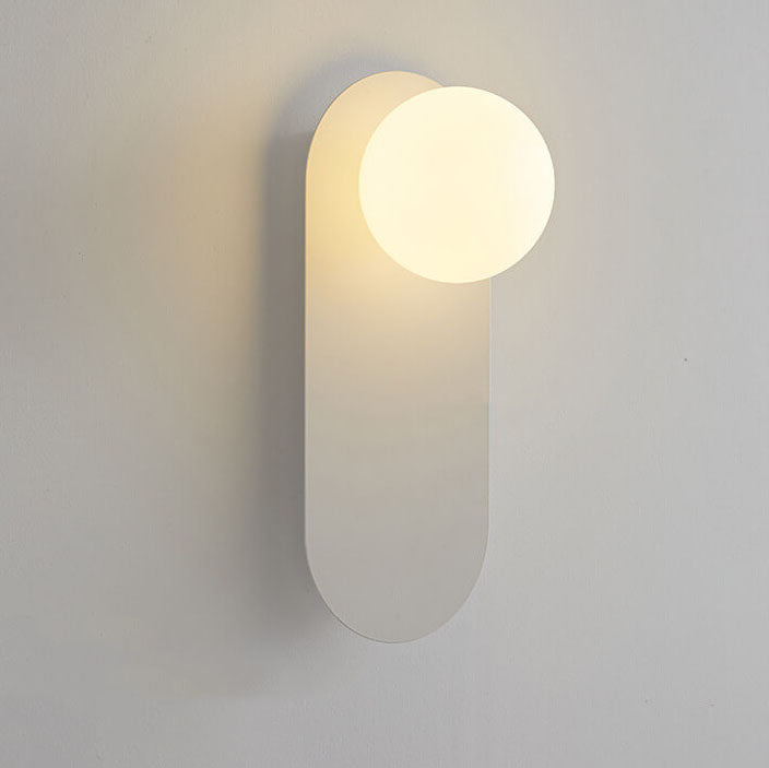 Nordic Minimalist Glass Ring Wall Sconce – Single-Light Modern Lamp