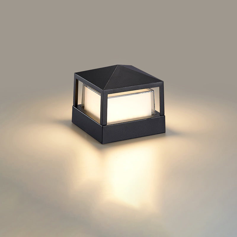Industrial Waterproof Aluminum Cylinder LED Landscape Lawn Light