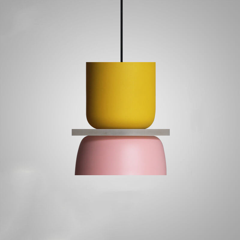 Nordic Colorful Macaron 1-Light LED Pendant Lamp – Modern Stylish Ceiling Light