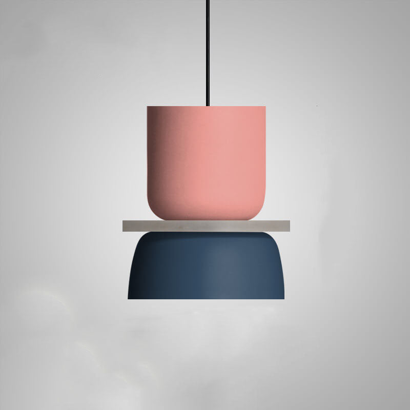 Nordic Colorful Macaron 1-Light LED Pendant Lamp – Modern Stylish Ceiling Light