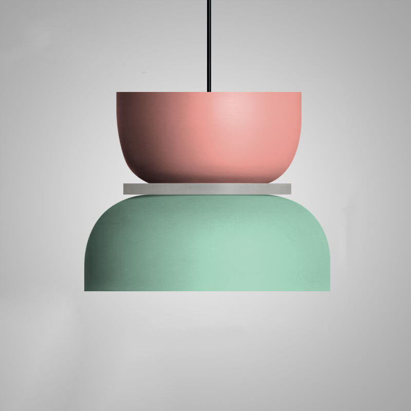 Nordic Colorful Macaron 1-Light LED Pendant Lamp – Modern Stylish Ceiling Light