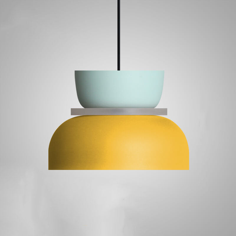 Nordic Colorful Macaron 1-Light LED Pendant Lamp – Modern Stylish Ceiling Light