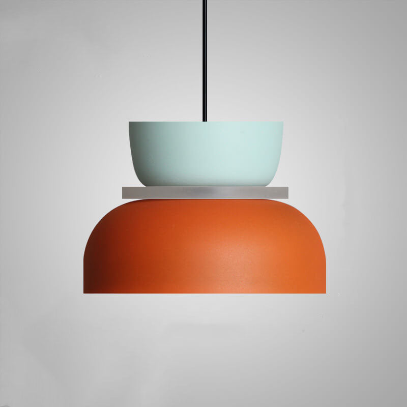 Nordic Colorful Macaron 1-Light LED Pendant Lamp – Modern Stylish Ceiling Light