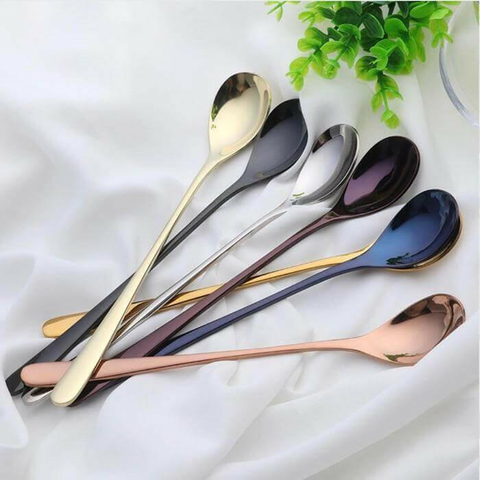 Stainless Steel Dessert Spoon Set, 4 or 7 Piece