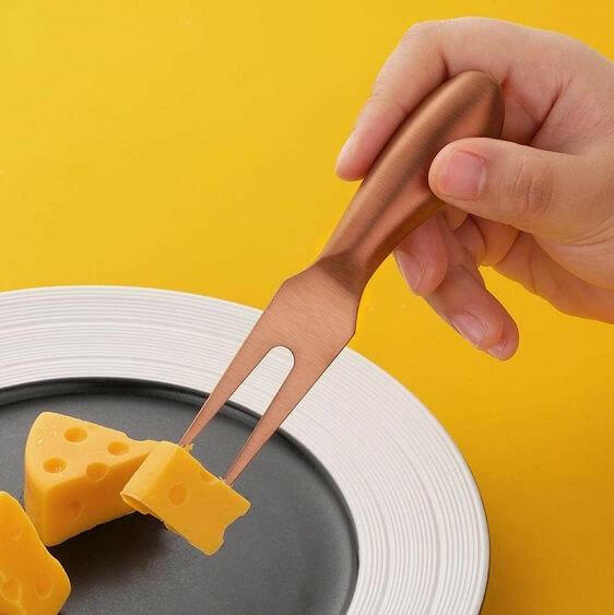 Gold Cheese Knife Set, 4 Piece