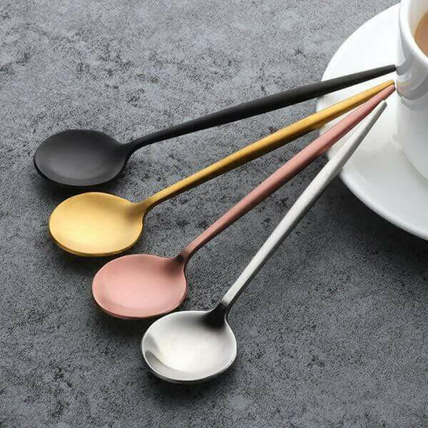 Stainless Steel Teaspoon Set, 4 or 7 Piece