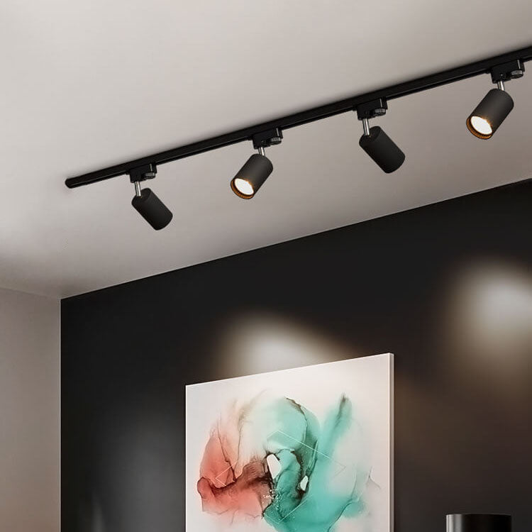Modern Tubular Track Lighting 3/4/5-Light LED Flush Mount Ceiling Fixture
