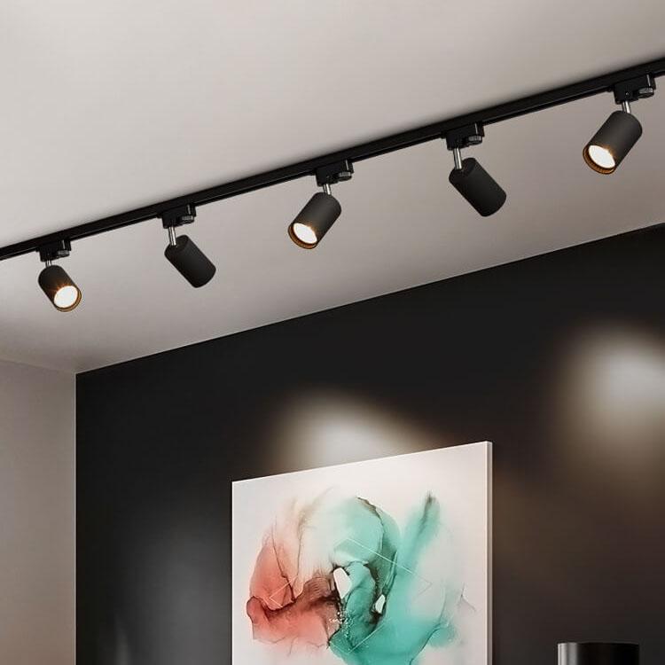 Modern Tubular Track Lighting 3/4/5-Light LED Flush Mount Ceiling Fixture