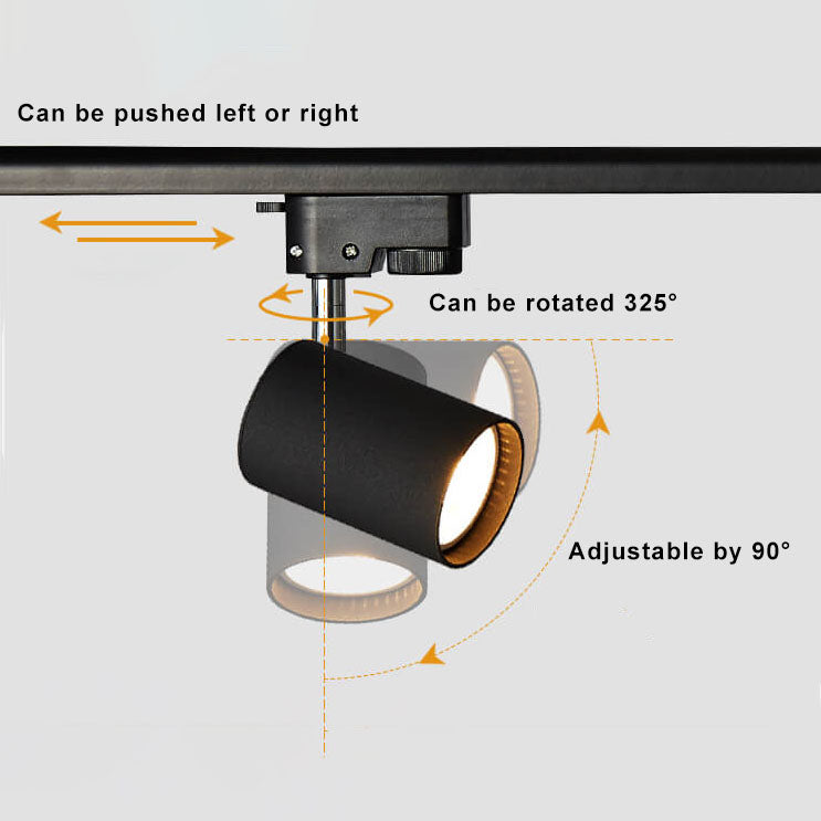Modern Tubular Track Lighting 3/4/5-Light LED Flush Mount Ceiling Fixture