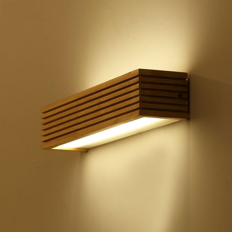 Batten Wood Slat Wall Light