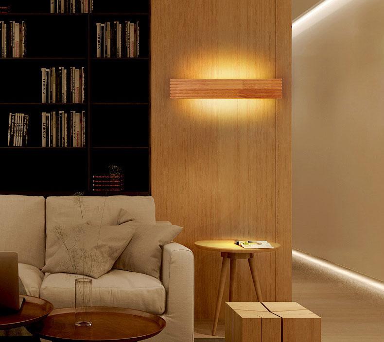 Batten Wood Slat Wall Light