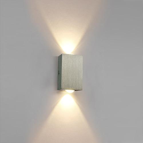 Aluminum LED Cube Wall Light
