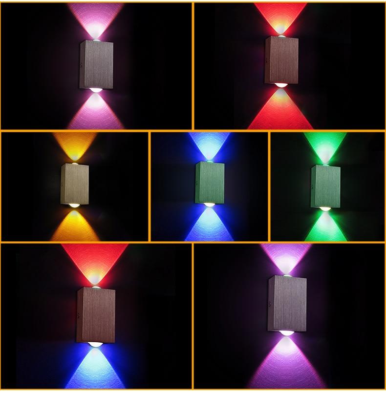 Aluminum LED Cube Wall Light