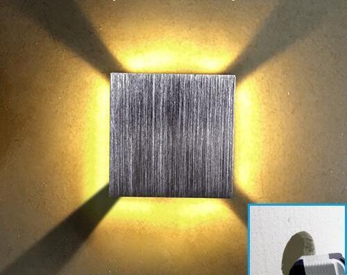 Aluminum LED Cube Wall Light