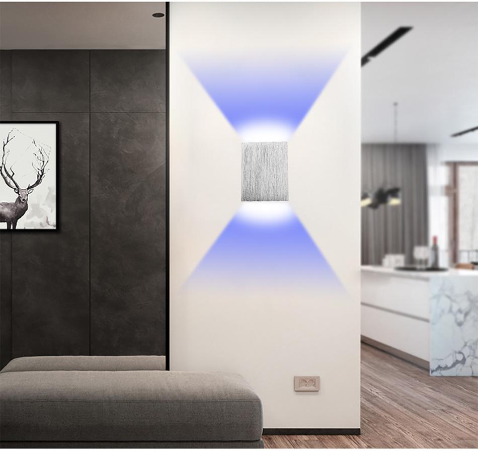 Aluminum LED Cube Wall Light