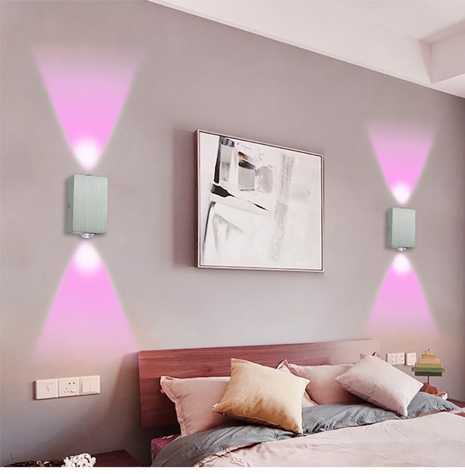 Aluminum LED Cube Wall Light